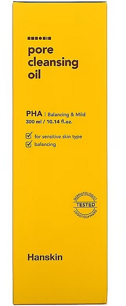 Pore Cleansing Oil - Hanskin Pore Cleansing Oil PHA — photo N1