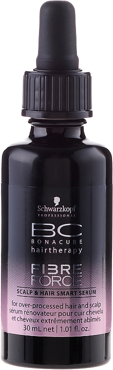 Firming Serum - Schwarzkopf Professional BC Fibre Force Scalp & Hair Smart Serum — photo N2