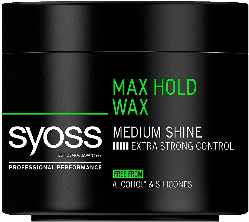 Hair Wax - Syoss Max Hold Wax — photo N1