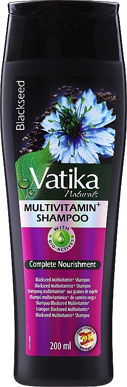 Black Cumin Shampoo - Dabur Vatika Black Seed Shampoo — photo N2