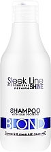 Fragrances, Perfumes, Cosmetics Hair Shampoo - Stapiz Sleek Line Blond Hair Shampoo