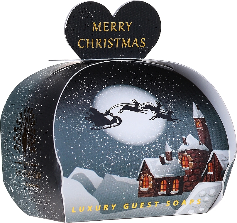 Merry Christmas Soap - The English Soap Company Winter Village Guest Soaps — photo N1