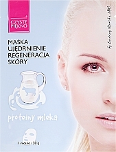 Fragrances, Perfumes, Cosmetics Face Mask with Milk Proteins - Czyste Piekno Face Mask