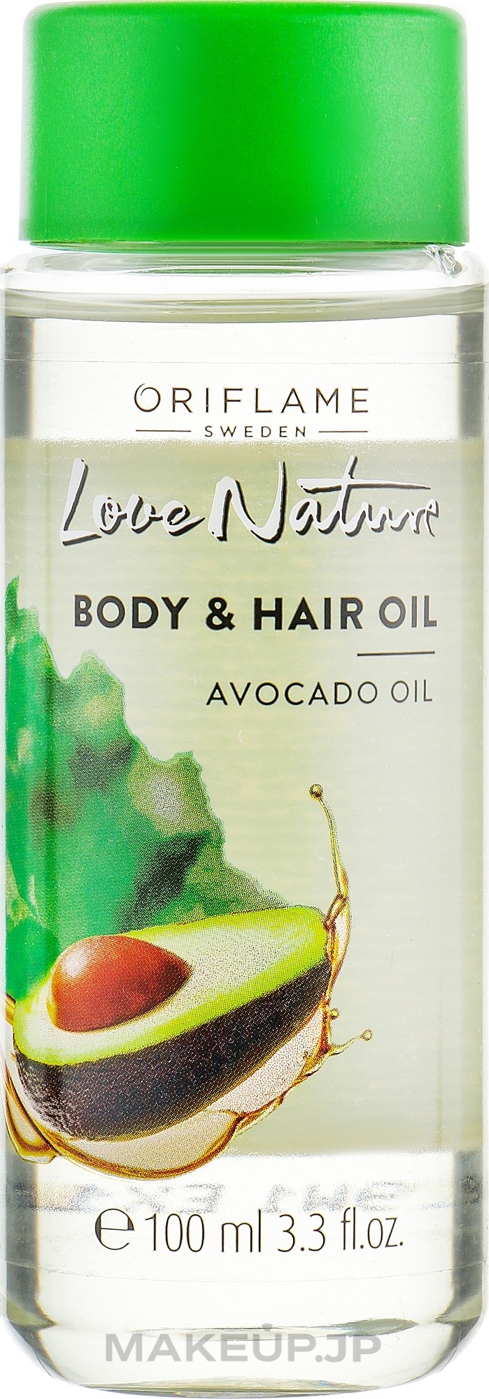 Body & Hair Oil "Avocado" - Oriflame Body & Hair Avocado Oil — photo 100 ml