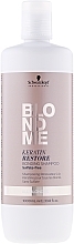 Bonding Shampoo "Keratin Repair" for All Blonde Shades - Schwarzkopf Professional Blondme Keratin Restore Bonding Shampoo — photo N1