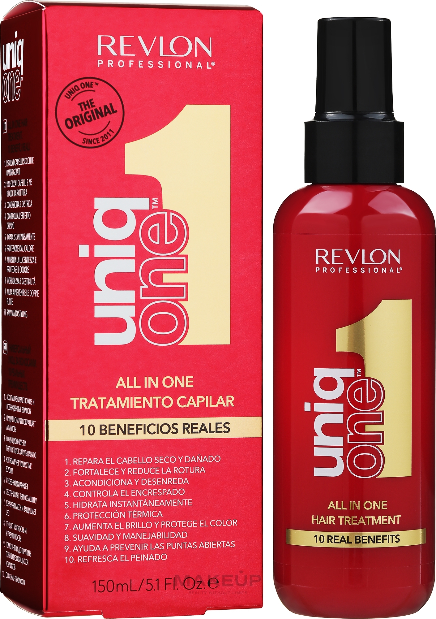Mask Spray for All Hair Types - Revlon Revlon Professional Uniq One All In One Hair Treatment — photo 150 ml