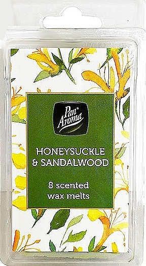 Honeysuckle & Sandalwood Wax Melts - Pan Aroma Honeysuckle & Sandalwood Square Wax Melts — photo N1