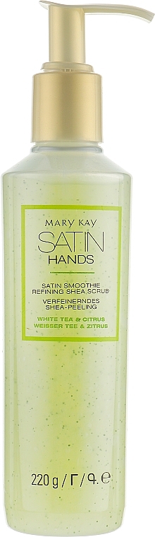 Set "White Tea & Citrus" - Mary Kay Satin Hands (h/softener/60g + h/scrub/220g + h/cr/85g) — photo N7