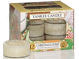 Fragrances, Perfumes, Cosmetics Tea Light Candles - Yankee Candle Scented Tea Light Candles Christmas Cookie