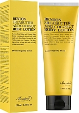 Fragrances, Perfumes, Cosmetics Body Lotion with Shea Butter & Coconut - Benton Shea Butter and Coconut Body Lotion