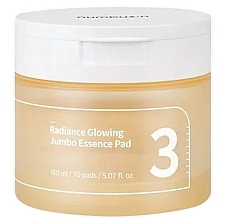 Fragrances, Perfumes, Cosmetics Glowing Toner Pads - Numbuzin No.3 Radiance Glowing Jumbo Essence Pad