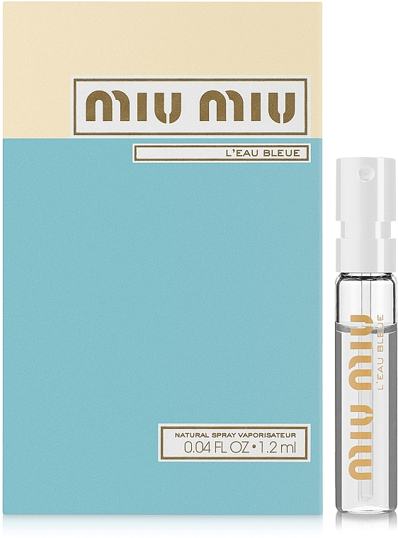 Miu Miu L'Eau Bleue - Eau de Parfum (sample) — photo N1