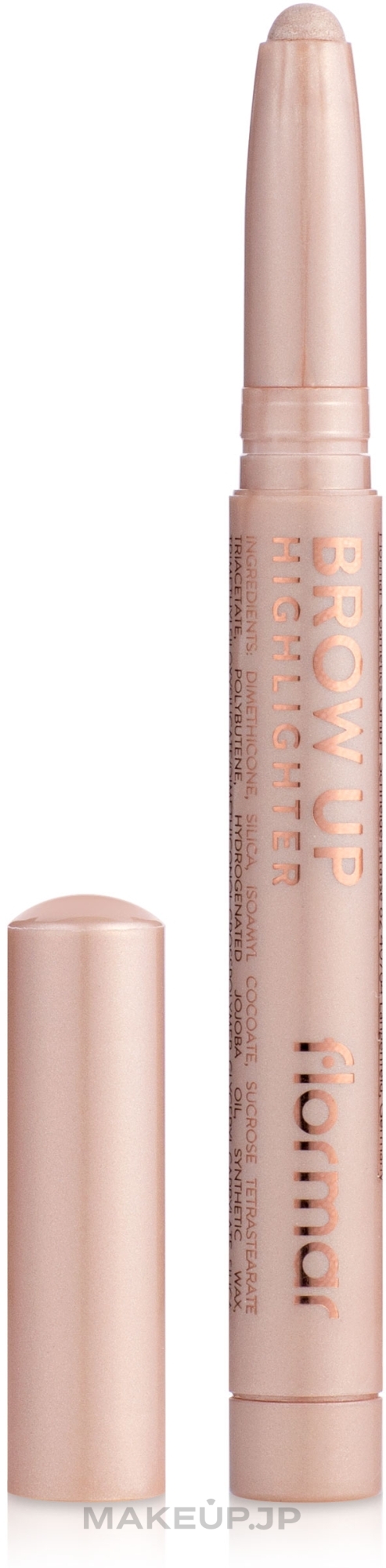 Brow Highlighter Pencil - Flormar Brow Up Highlighter — photo 000 - Champagne