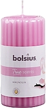 Scented Candle "Magnolia", 120/58 mm - Bolsius True Scents Candle — photo N2