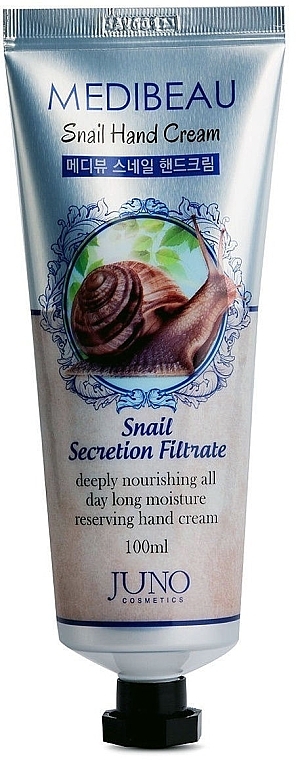 Snail Mucin Hand Cream - Juno Medibeau Snail Hand Cream — photo N2