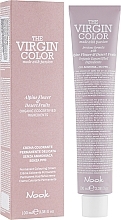 Fragrances, Perfumes, Cosmetics Permanent Ammonia-Free Cream Color - Nook The Virgin Color 