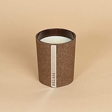 Candle Holder 'Wooden' 180 g - Belaia Candle Reversible Sleeve — photo N2