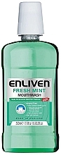 Fragrances, Perfumes, Cosmetics Mouthwash "Fresh Mint" - Enliven Fresh Mint Mouth Wash