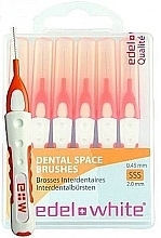 Fragrances, Perfumes, Cosmetics Profi-Line Interdental Brushes SSS - Edel+White Dental Space Brushes SSS