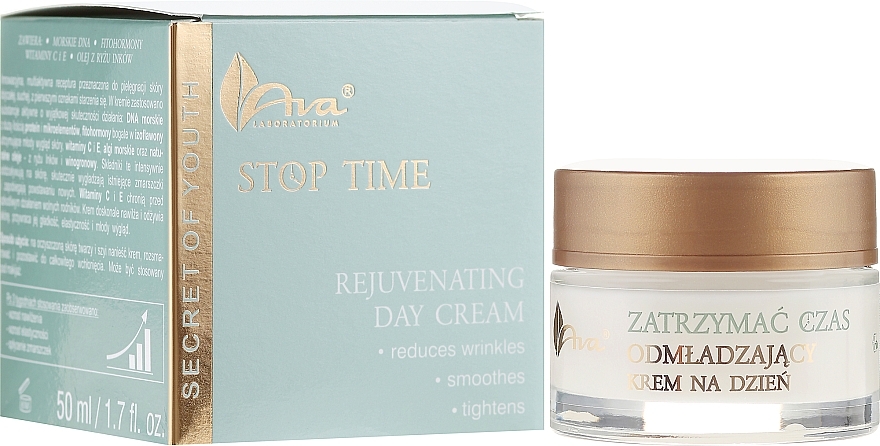 Day Cream - Ava Laboratorium Stop Time Rejuvenating Facial Day Cream — photo N1