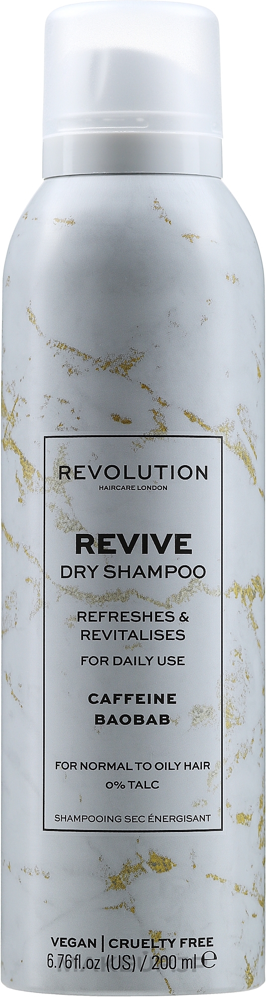 Refreshing & Revitalizing Dry Shampoo - Revolution Revive Refreshes & Revitalises Dry Shampoo — photo 200 ml