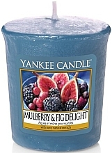 Scented Candle - Yankee Candle Mulberry and Fig Delight Votive — photo N1