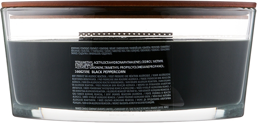 Scented Candle in Glass - WoodWick Black Peppercorn Candle — photo N4