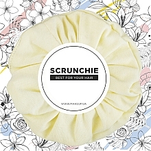 Fragrances, Perfumes, Cosmetics MakeUp - Knit Classic Scrunchie, Soft Yellow