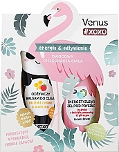 Set - Venus XOXO Energy & Nutrition (sh/gel/250ml + b/balm/250ml) — photo N1