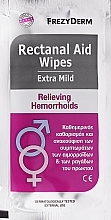Fragrances, Perfumes, Cosmetics Rectanal Cleansing Wipes - Frezyderm Rectanal Aid Wipes