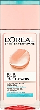 Cleansing Tonic for Normal & Combination Skin - L'Oreal Paris Rare Flowers Tonic for Normal and Combinating Skin — photo N1