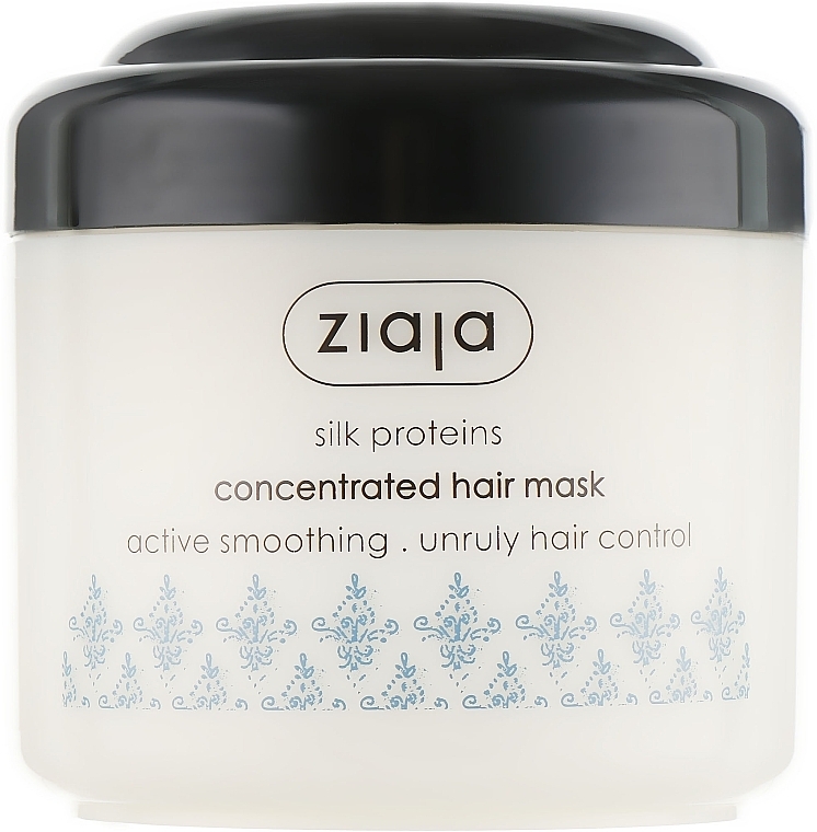 Smoothing Hair Mask - Ziaja Silk Proteins Concentrated Smoothing Hair Mask — photo N1