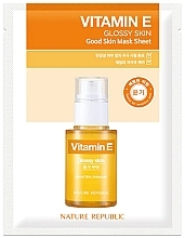 Sheet Face Mask - Nature Republic Good Skin Vitamin E Mask Sheet — photo N1