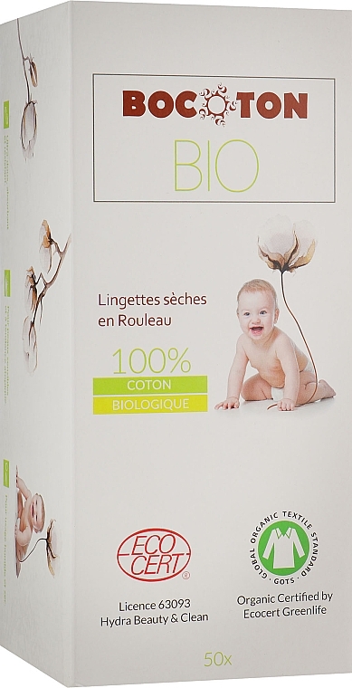 Baby Roll Wipes - Bocoton Bio Hydra Cosmetics — photo N1