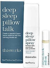 セット - This Works Deep Sleep Pillow Talk Kit (mist/75ml + oil/5ml) — photo N1