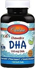 Fragrances, Perfumes, Cosmetics Kid's Chewable DHA with Orange Flavor - Carlson Labs Kid's Chewable DHA