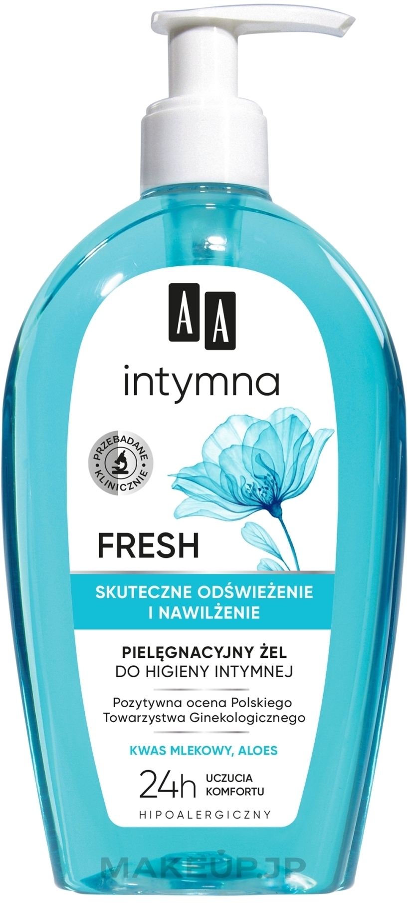 Hypoallergenic Gel for Intimate Hygiene - AA Intymna Fresh Gel — photo 300 ml