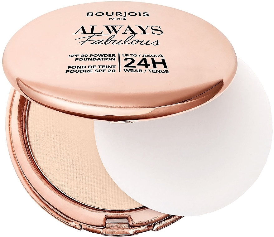 Powder Foundation - Bourjois Paris Always Fabulous SPF 20 Powder Foundation — photo N2