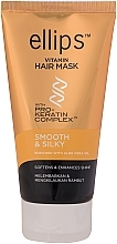 Fragrances, Perfumes, Cosmetics Perfect Silk Hair Mask with Pro-Keratin Complex - Ellips Vitamin Hair Mask Smooth & Silky