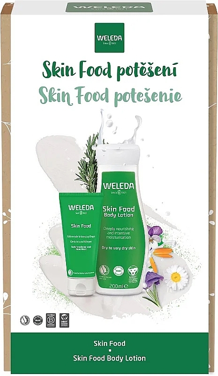 Set - Weleda Skin Food (cream/30ml+b/lot/200ml) — photo N1