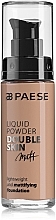 Fragrances, Perfumes, Cosmetics Foundation - Paese Liquid Powder Double Skin Matt