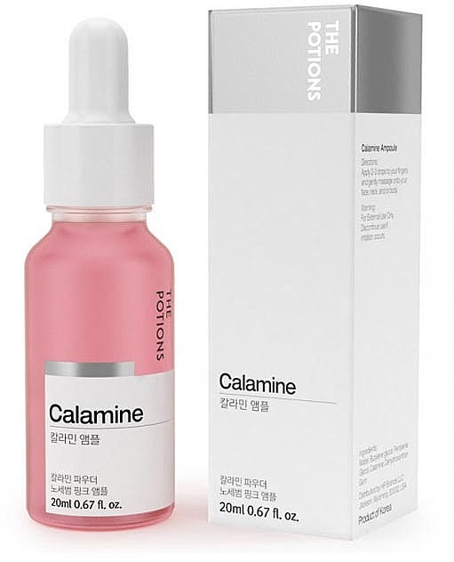 Face Serum - The Potions Calamine Ampoule Serum — photo N1