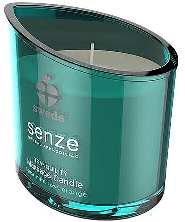 Mint, Rose, and Orange Massage Candle - Sweede Senze Tranquility — photo N1