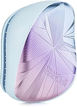 Hair Brush - Tangle Teezer Compact Styler Smashed Holo Blue — photo N4