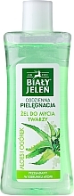 Fragrances, Perfumes, Cosmetics Hypoallergenic Face Gel with Aloe and Cucumber Extracts - Bialy Jelen Hypoallergenic cleanser Aloe And Cucumber