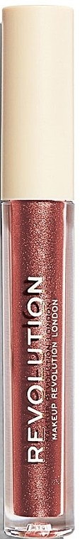 Liquid Lipstick - Makeup Revolution Nudes Collection Metallic Liquid Lipstick — photo N1