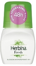 Fragrances, Perfumes, Cosmetics Roll-on Deodorant - Herbina Fresh Blossom Antiperspirant