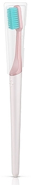 Soft Toothbrush with Replaceable Tip, pink - TIO Toothbrush Soft — photo N2