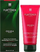 Color Protection Shampoo for Colored Hair - Rene Furterer Okara Color Protection Shampoo — photo N2