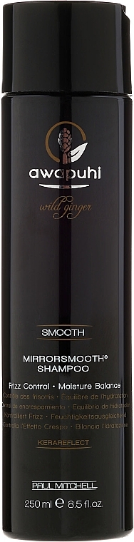 Keratin Smoothing Shampoo - Paul Mitchell Awapuhi Wild Ginger MirrorSmooth Shampoo — photo N1